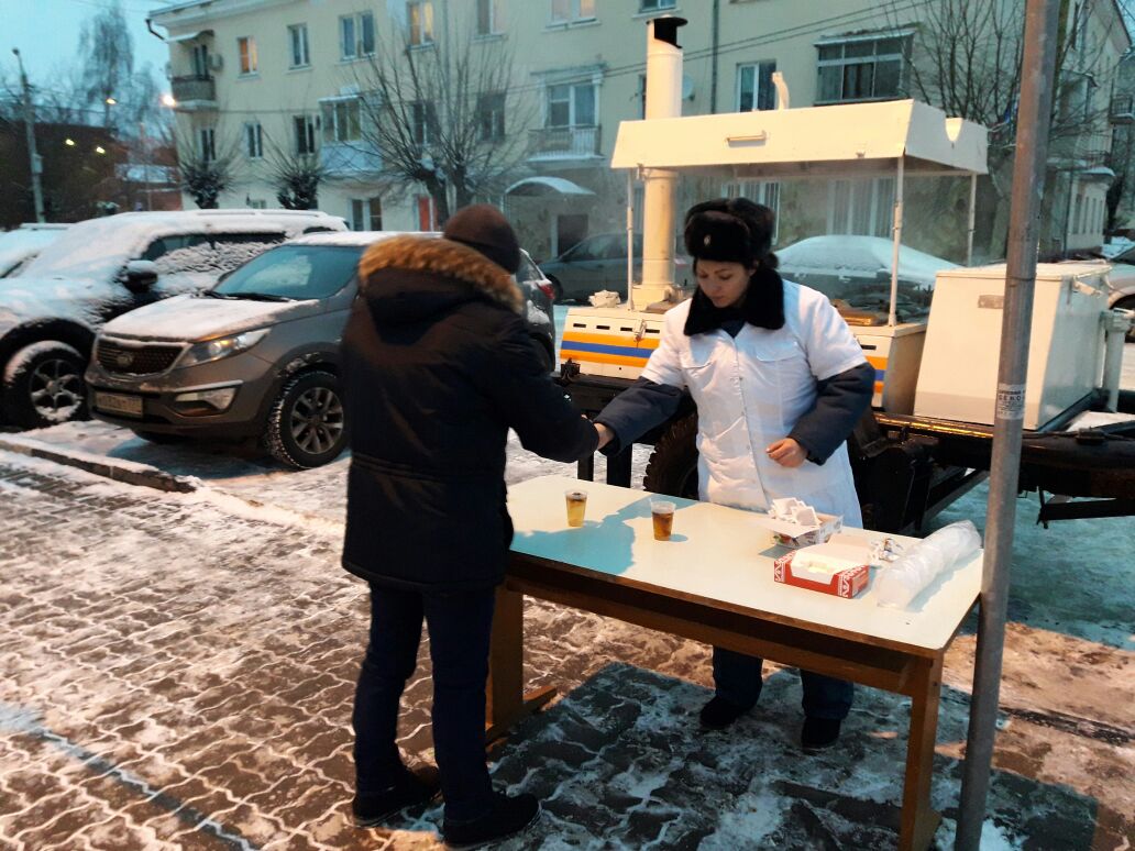 В Новой Москве спасатели развернули полевые кухни