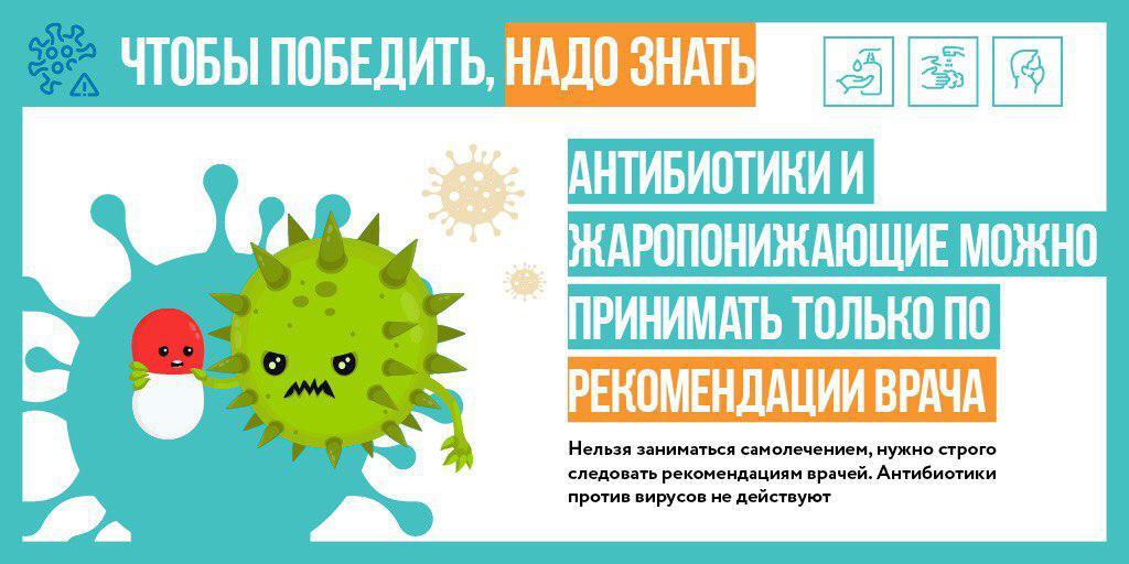 Противомикробные препараты не подействуют против коронавируса