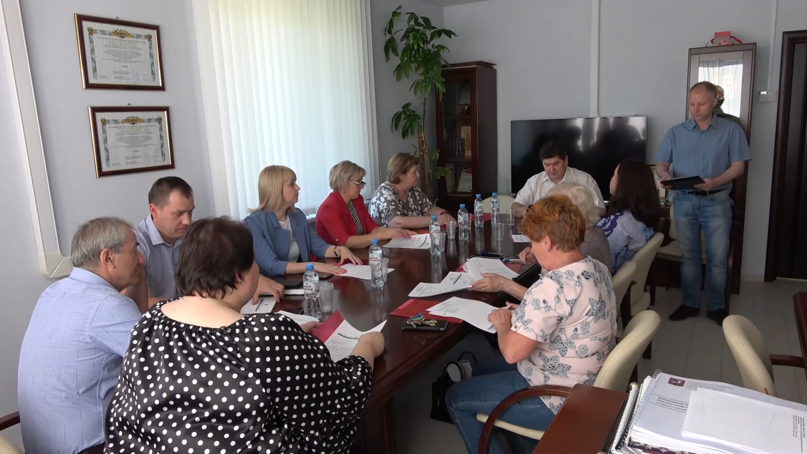        Заседание Совета депутатов прошло в поселении Рязановское 