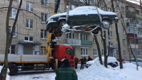 В «Новой Москве» ведутся работы по вывозу брошенных транспортных средств