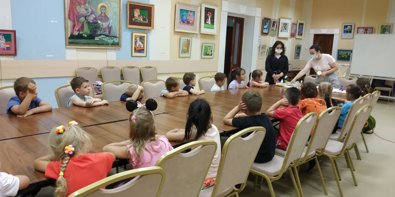 Мастер-класс провели для воспитанников детского сада в Доме культуры «Десна»