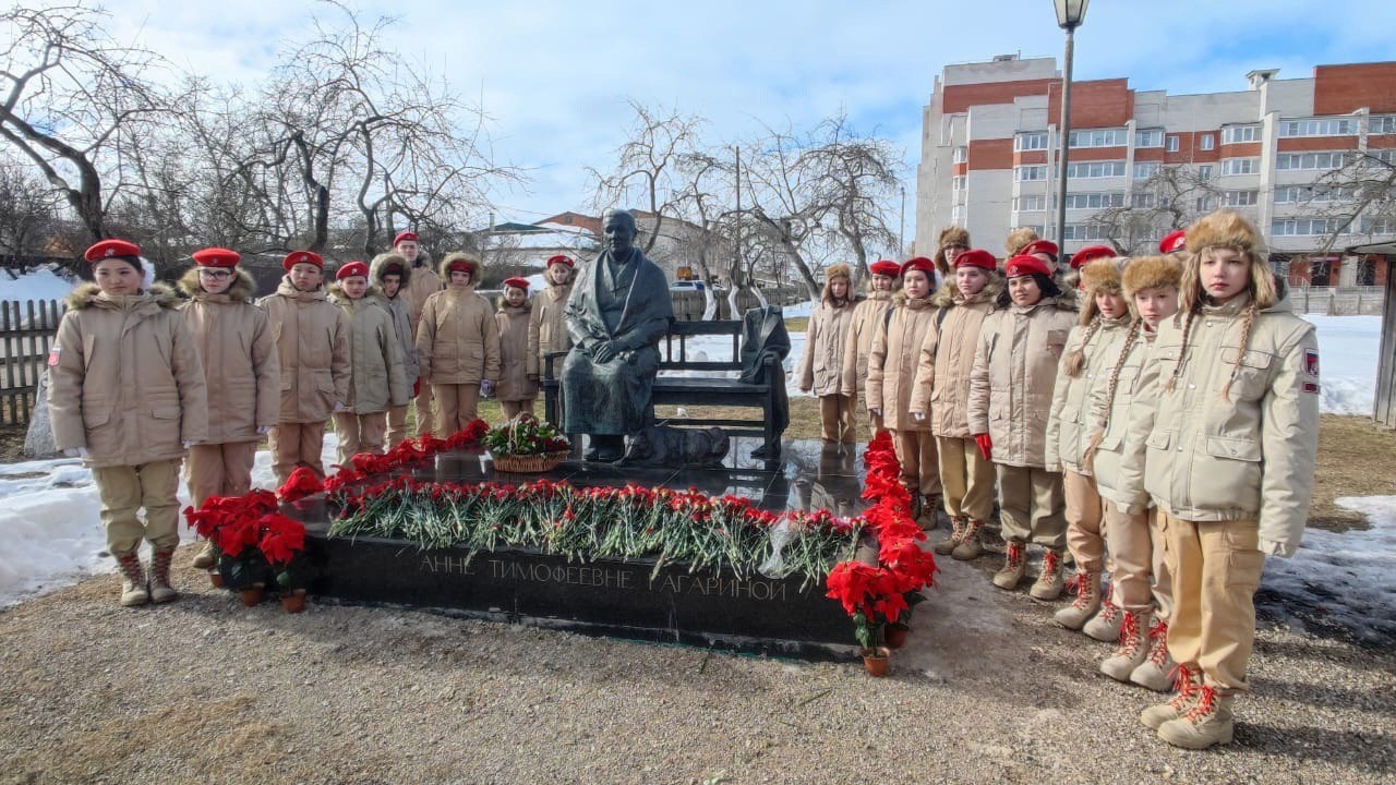 Кадеты школы №2083 посетили город Гагарин