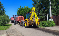 В деревне Андреевское началась замена дорожного покрытия