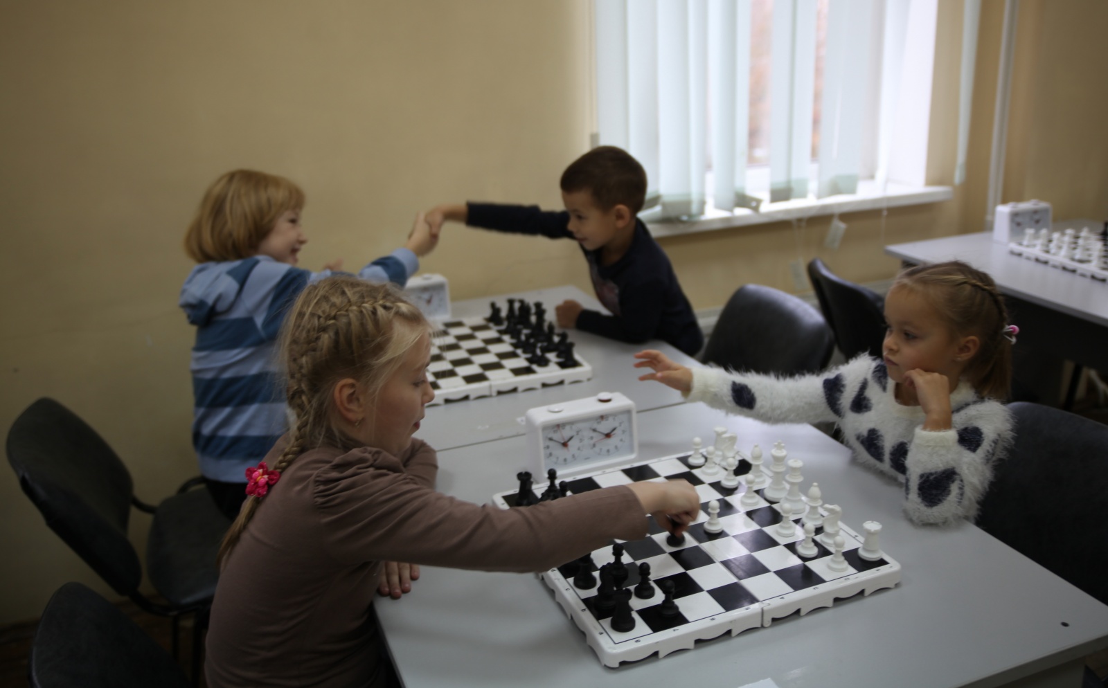 Состоялся турнир среди начинающих шахматистов в СК «Десна»