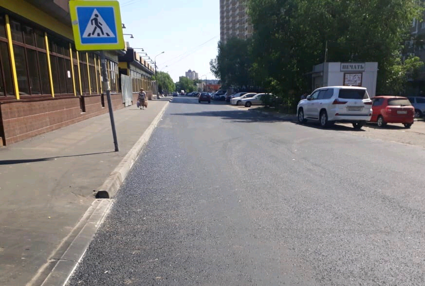 Дорогу отремонтировали в поселении Рязановское