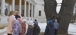 Дети провели экскурсию по усадьбе «Остафьево»