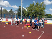 Спортсмены Спортивного клуба «Десна» приняли участие в «Веселых стартах»