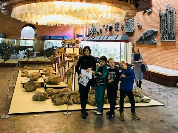 Третьеклассники ОП «Ерино» побывали с экскурсией в Палеонтологическом музее