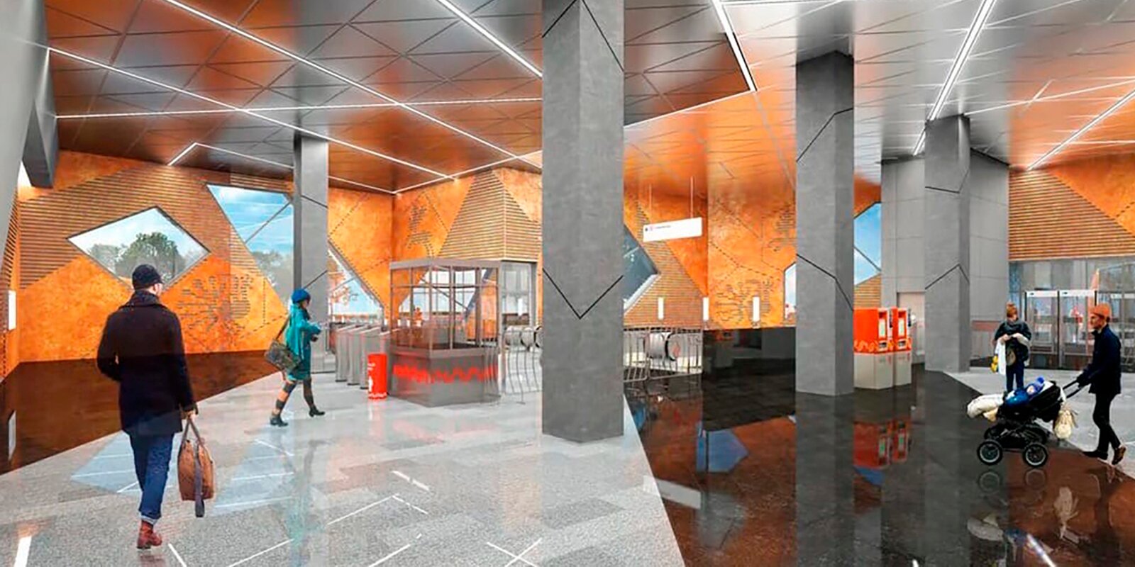 В ТиНАО продолжается строительство шести станций метро