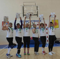 Команда из Рязановского приняла участие в турнире по волейболу