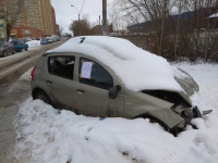 Автомобиль RENO SANDERO грз О864АО50, Рязановское шоссе,напротив д.16, выявлен 25.02.2019