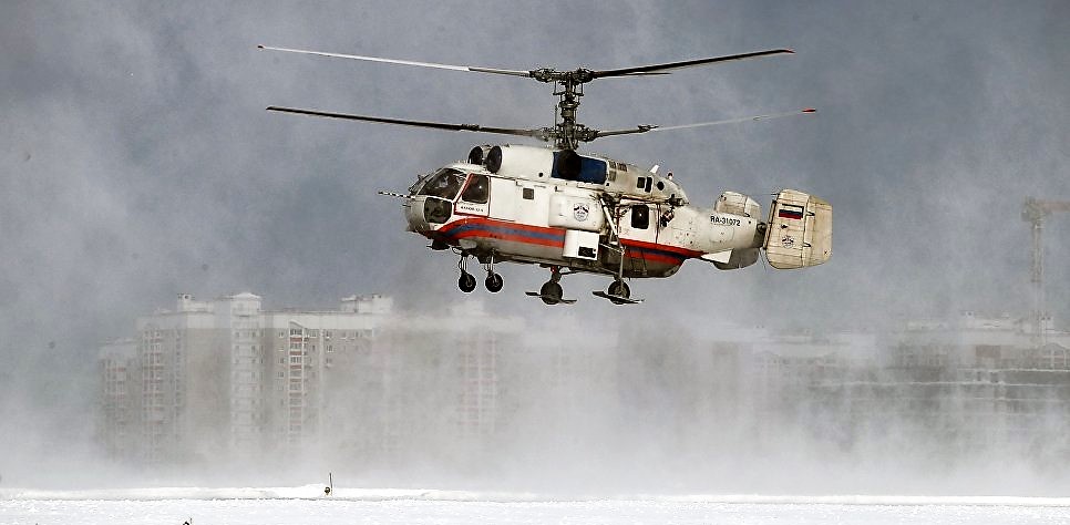 Экипажи Московского авиацентра спешат на помощь