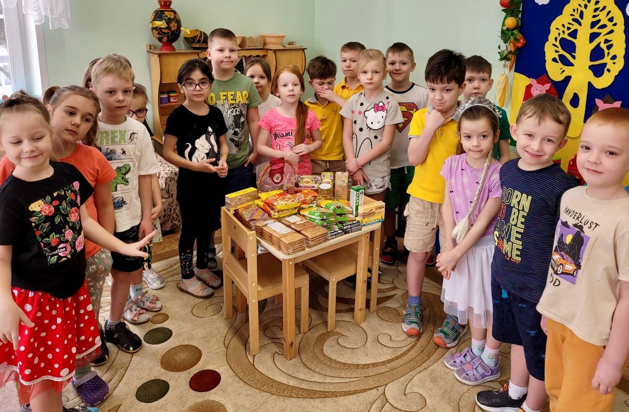 Подарки ко Дню защитника Отечества подготовили дошкольники из Рязановского