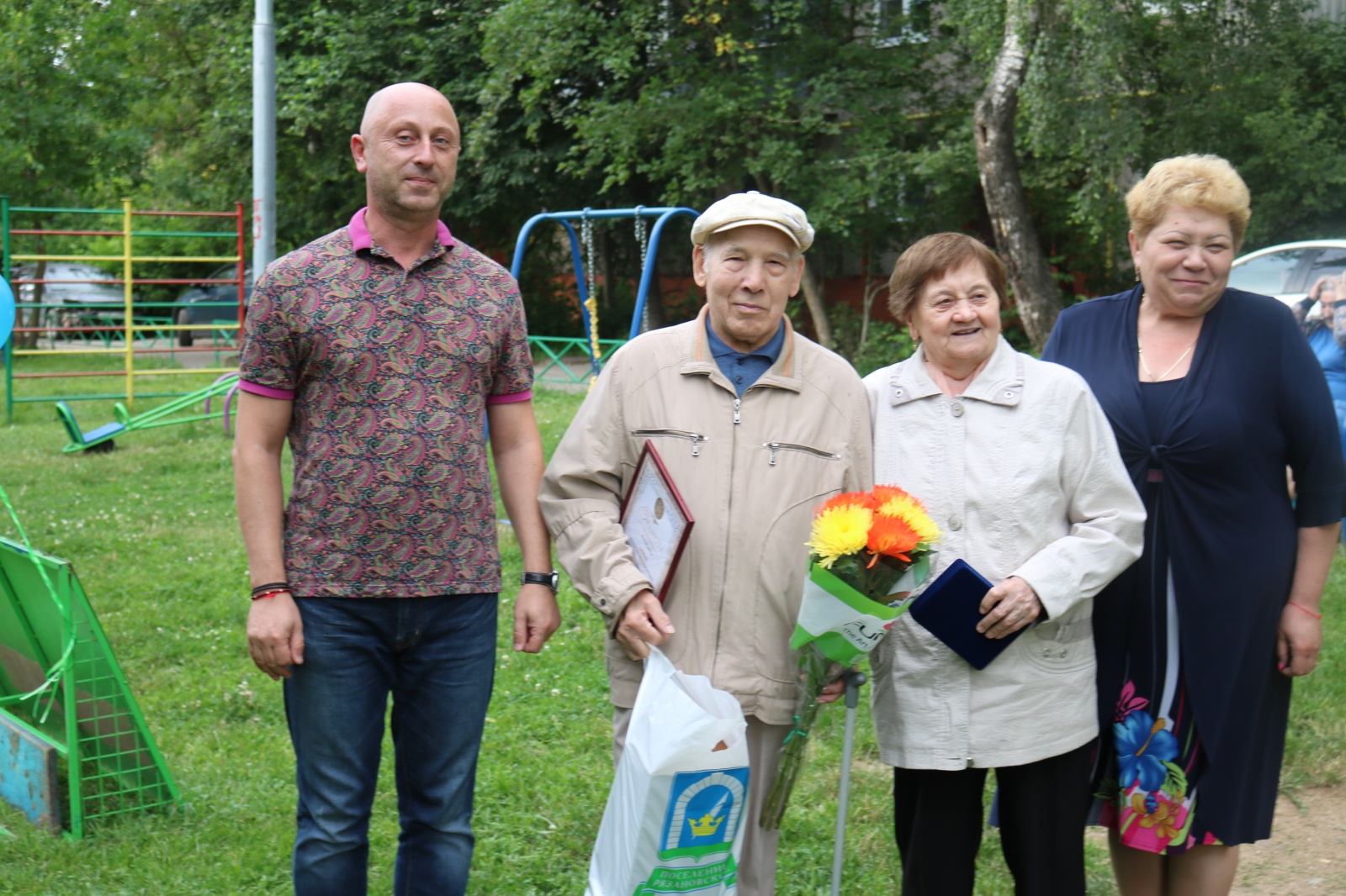 В поселке Ерино прошло уже полюбившееся многими жителями мероприятие  «Летние вечера в Рязановском»
