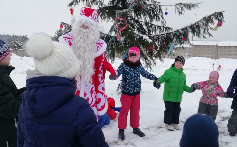 Рождество отпраздновали в деревне Армазово