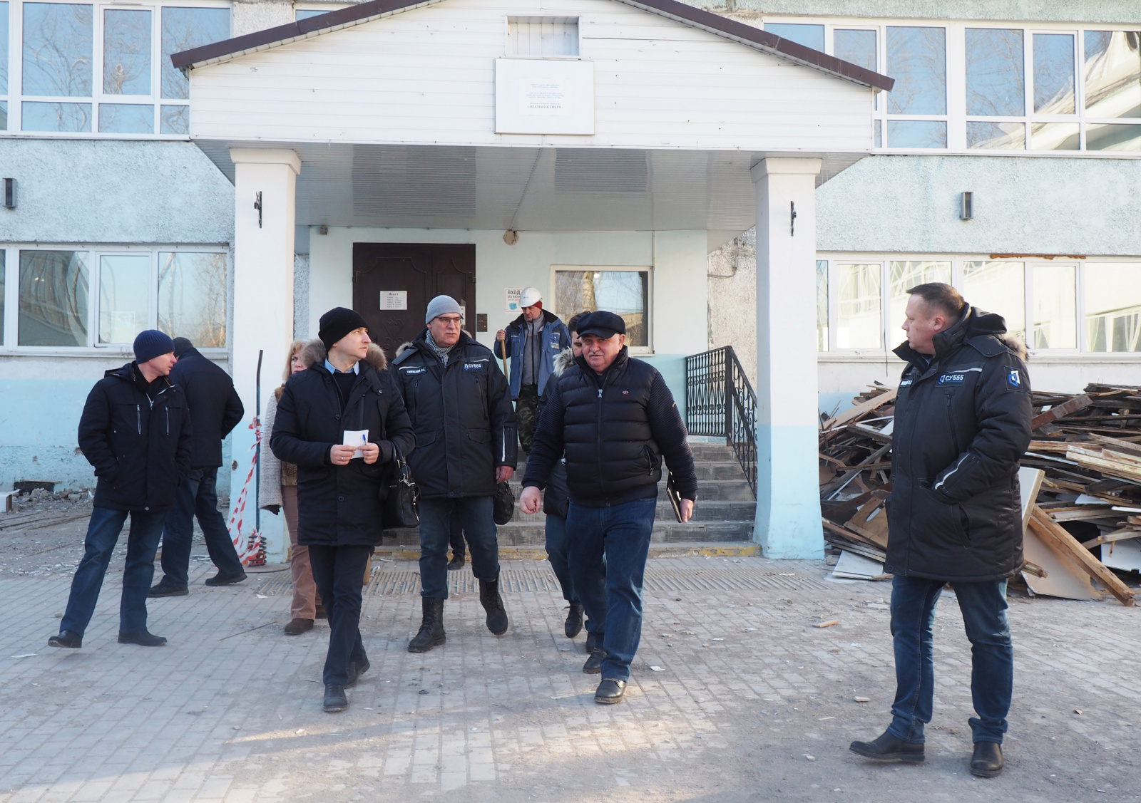 Реконструкция школы продолжилась в поселении Рязановское