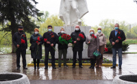 Возложение цветов к памятникам Великой Отечественной войны прошло в поселении Рязановское 