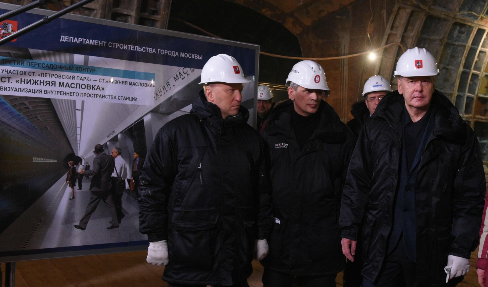 Собянин: Строительство станции метро "Нижняя Масловка" будет завершено в 2018 году