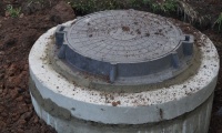 Сеть наружной канализации в деревне Рязаново технически исправна