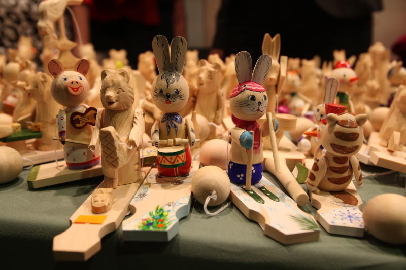 Школьники посетили музей традиционной деревянной игрушки