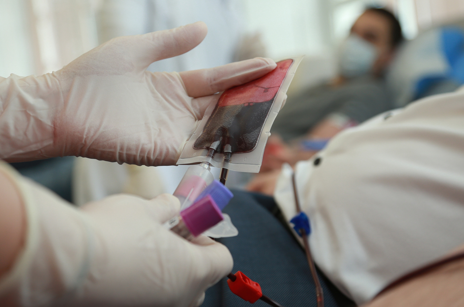 Москвичи могут сдать плазму крови для тяжелобольных пациентов